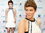 MIAMI, FL - JULY 31:  Kate Mara is seen on the set of Despierta America to promote the film "Fantastic Four" at Univision Studios on July 31, 2015 in Miami, Florida.  (Photo by Gustavo Caballero/Getty Images)