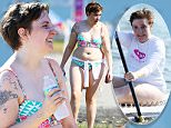 Bethenny Frankel and Lena Dunham show off their bikini bodies as they attend the 'Paddle For Pink' Charity event in the Hamptons, New York\\n\\nPictured: Bethenny Frankel and Lena Dunham\\nRef: SPL1092572  010815  \\nPicture by: Splash News\\n\\nSplash News and Pictures\\nLos Angeles: 310-821-2666\\nNew York: 212-619-2666\\nLondon: 870-934-2666\\nphotodesk@splashnews.com\\n
