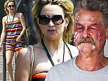 140731, EXCLUSIVE: A bloodied and scarred Mark Wahlberg and Kurt Russell are joined by a colorful Kate Hudson on the set of Deepwater Horizon filming in New Orleans. Kate Hudson and Mark Wahlberg are husband and wife while Kurt plays a coworker of Mark on the Deepwater Horizon oil rig. New Orleans, Louisiana -  Thursday, July 30, 2015. Photograph: © PacificCoastNews. Los Angeles Office: +1 310.822.0419 sales@pacificcoastnews.com FEE MUST BE AGREED PRIOR TO USAGE