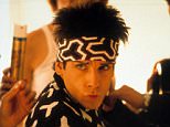 Ben Stiller wearing a headband in a scene from the film 'Zoolander', 2001. (Photo by Paramount Pictures/Getty Images)