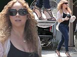 140777, Mariah Carey looks relaxed and rejuvenated as she steps out in Los Angeles with her son Moroccan Cannon. Los Angeles, California - August 1, 2015. Photograph: KVS/Pedro Andrade, © PacificCoastNews. Los Angeles Office: +1 310.822.0419 sales@pacificcoastnews.com FEE MUST BE AGREED PRIOR TO USAGE