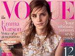 Emma Watson Vogue sept issue 

MUST USE WHOLE COVER