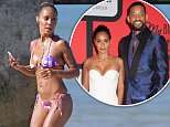 EXCLUSIVE:**PREMIUM RATES APPLY** A bikini clad Jada Pinkett Smith stays fit by working out on the beach while in Hawaii on July 29

Pictured: Jada Pinkett Smith
Ref: SPL1089746  030815   EXCLUSIVE
Picture by: Splash News

Splash News and Pictures
Los Angeles:310-821-2666
New York:212-619-2666
London:870-934-2666
photodesk@splashnews.com