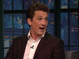 Miles Teller on Late Night with Seth Meyers