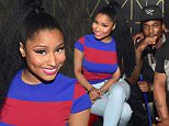 ATLANTA, GA - AUGUST 02: Ruggs, Tracy T, Nicki Minaj, Monica Brown, Meek Mill, Chubbie Baby and Yo gotti   attend the Pinkprint Tour after party at XS Lounge on August 2, 2015 in Atlanta, Georgia.  (Photo by Prince Williams/WireImage)