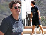 Picture Shows: Orlando Bloom  August 03, 2015
 
 'The Hobbit' actor Orlando Bloom is spotted visiting a friend's house in Los angeles, California. Orlando recently returned to LA after having attended Guy Ritchie's wedding. 
 
 Exclusive All Rounder
 UK RIGHTS ONLY
 
 Pictures by : FameFlynet UK © 2015
 Tel : +44 (0)20 3551 5049
 Email : info@fameflynet.uk.com