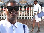 Picture Shows: EJ Johnson  August 04, 2015\n \n Reality star EJ Johnson spotted out for lunch with a friend at The Ivy in West Hollywood, California. EJ has been working hard at losing weight and has lost over 180 pounds.\n \n Non-Exclusive\n UK RIGHTS ONLY\n \n Pictures by : FameFlynet UK © 2015\n Tel : +44 (0)20 3551 5049\n Email : info@fameflynet.uk.com
