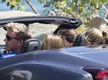 EXCLUSIVE: Gordon Ramsay takes his daughter and some friends for a spin in his Ferrari.  The celebrity chef was spotted having lunch with his family at 'Malibu Farm' on Malibu pier, before driving off in the sports car. The British star wore a blue 'USA' t shirt and white shorts to the lunch date. 

Pictured: Gordon Ramsay
Ref: SPL1095567  050815   EXCLUSIVE
Picture by: Splash News

Splash News and Pictures
Los Angeles: 310-821-2666
New York: 212-619-2666
London: 870-934-2666
photodesk@splashnews.com
