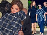 August 7, 2015: Caitlyn Jenner and Kris Jenner hug it out outside Nobu restaurant in Los Angeles, California as their family gather to celebrate daughter Kylie Jenner's 18th birthday.\nPictured here: Caitlyn Jenner, Kris Jenner\nMandatory Credit: INFphoto.com\nRef: infusla-309