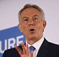 Tony Blair, pictured, said it was 'dangerous and wrong' to blame unemployment on immigration accusing Nigel Farage and Ukip of 'pandering to unpleasant prejudice'