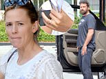 140991, Ben Affleck and Jennifer Garner reunite as they step out in Atlanta with children Seraphina and Samuel - both wearing their wedding rings! Affleck and Garner recently announced they would be divorcing after 10 years of marriage, shortly after allegations surfaced that Affleck was having an affair with the family's 28 year-old nanny, Christine Ouzounian. Affleck was spotted arriving in Atlanta yesterday, where Garner has been filming 'Miracles from Heaven.' The family were seen entering a local mall. Atlanta, Georgia - Saturday August 8, 2015. Photograph: © RGK, PacificCoastNews. Los Angeles Office: +1 310.822.0419 sales@pacificcoastnews.com FEE MUST BE AGREED PRIOR TO USAGE