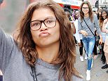 9 Aug 2015  - LONDON  - UK
*** EXCLUSIVE ALL ROUND PICTURES ***
AMERICAN POP STAR ZENDAYA LETS HER FANS TAKE HER ON A TOUR OF CENTRAL LONDON! KNOWN FOR HER SONG 'REPLAY', SHE STOPPED TO TAKE A PICTURES OUTSIDE A SHOP WITH THE SAME NAME. ZENDAYA HAS RECENTLY BEEN LINKED WITH THE NEWLY SINGLE ZAYN MALIK WHO SPLIT UP WITH HIS FIANCE PERRIE EDWARDS ONLY LAST WEEK.
BYLINE MUST READ : XPOSUREPHOTOS.COM
***UK CLIENTS - PICTURES CONTAINING CHILDREN PLEASE PIXELATE FACE PRIOR TO PUBLICATION ***
**UK CLIENTS MUST CALL PRIOR TO TV OR ONLINE USAGE PLEASE TELEPHONE  442083442007