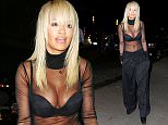 Rita Ora shows off her assets in a very revealing see-through outfit showing her bra when out and about in NYC

Pictured: Rita Ora
Ref: SPL1100419  110815  
Picture by: XactpiX/splash

Splash News and Pictures
Los Angeles: 310-821-2666
New York: 212-619-2666
London: 870-934-2666
photodesk@splashnews.com