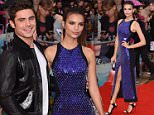 Emily Ratajkowski and Zac Efron\\nWe Are Your Friends premiere, Brixton, London. 11 August 2015\\nPic: DFS/ David Fisher/ Rex Shutterstock