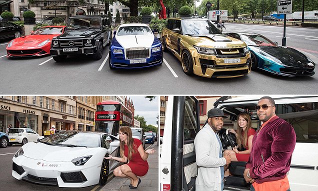 SARAH RAINEY joins the Middle Eastern boy racers flying around London in supercars
