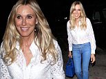 Alana Stewart is stunning after celebrating her 70th birthday just a few months ago as she arrives to dine at Craig's. Rod Stewart's former wife stops to pose with fans as she arrives. August 11, 2015. X17online.com