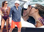 ** HOLD ** UK MAIL ONLINE EXCLUSIVE ***12.AUGUST.2015 - AMALFI COAST - ITALY
*** EXCLUSIVE PICTURES ***¯¯*STRICTLY NOT AVAILABLE IN ITALY AND FRANCE*
HOLLYWOOD ACTOR BRADLEY COOPER AND SUPERMODEL IRINA SHAYK CONTINUE THEIR ROMANTIC GETAWAY ON THE AMALFI COAST IN ITALY. THE LOVED UP PAIR WERE SEEN BOARDING A BOAT AND STROLLING HAND IN HAND THROUGH THE TOWN!
BYLINE MUST READ : XPOSUREPHOTOS.COM
***UK CLIENTS - PICTURES CONTAINING CHILDREN PLEASE PIXELATE FACE PRIOR TO PUBLICATION ***
UK AND USA CLIENTS MUST CALL PRIOR TO TV OR ONLINE USAGE PLEASE TELEPHONE 0208 344 2007**