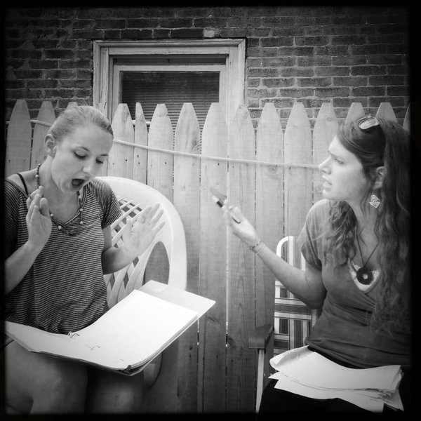Francesca Piccioni (left) and Laura Sukonick share an apartment in "Hannah," at Kensington´s Papermill Proving Ground.
