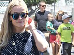 eURN: AD*178129739

Headline: FAMEFLYNET - Reese Witherspoon Spotted Out For Lunch With Her Family In Santa Monica
Caption: Picture Shows: Reese Witherspoon  August 15, 2015
 
 "Wild" star Reese Witherspoon, her husband Jim Toth and her sons Deacon Phillippe and Tennessee Toth spotted out for lunch at the Blue Plate Restaurant in Santa Monica, California.
 
 Non Exclusive
 UK RIGHTS ONLY
 
 Pictures by : FameFlynet UK © 2015
 Tel : +44 (0)20 3551 5049
 Email : info@fameflynet.uk.com
Photographer: 922
Loaded on 15/08/2015 at 23:29
Copyright: 
Provider: FameFlynet.uk.com

Properties: RGB JPEG Image (16919K 965K 17.5:1) 1925w x 3000h at 72 x 72 dpi

Routing: DM News : GeneralFeed (Miscellaneous)
DM Showbiz : SHOWBIZ (Miscellaneous)
DM Online : Online Previews (Miscellaneous), CMS Out (Miscellaneous)

Parking:
