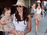 17.AUGUST.2015 - WEST HOLLYWOOD - USA
*STRICTLY AVAILABLE FOR UK AND GERMANY USE ONLY*
TAMARA ECCLESTONE AND PETRA STUNT ENJOY A WALK THROUGH THE STREETS OF THE 90210 AREA WITH THEIR CUTE DAUGHTERS AFTER GRABBING A BITE AT MAURO'S CAFE. LITTLE SOPHIA MATCHED HER OUTFIT WITH HER MUM'S WHILE PETRA'S GIRL LAVINIA STUNT LOOKED ADORABLE IN A COLOURED STRIPED DRESS AND MATCHING PINK FLATS.
BYLINE MUST READ : XPOSUREPHOTOS.COM
***UK CLIENTS - PICTURES CONTAINING CHILDREN PLEASE PIXELATE FACE PRIOR TO PUBLICATION ***
*UK CLIENTS MUST CALL PRIOR TO TV OR ONLINE USAGE PLEASE TELEPHONE 0208 344 2007*