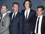 Mandatory Credit: Photo by Jim Smeal/BEI/REX Shutterstock (4967473be)
 Pierce Brosnan and sons
 'No Escape' film premiere, Los Angeles, America - 17 Aug 2015