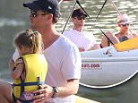 Picture Shows: India Hemsworth, Chris Hemsworth  August 16, 2015\n \n **Min £400 Web/Online Set Usage Fee**\n \n 'Thor' actor Chris Hemsworth and his wife Elsa Pataky take their cute daughter India out for a Sunday afternoon of paddle boating up and down the Charles River in Boston, Massachusettes. \n \n Three year-old India was excited during the boat ride after waiting for her daddy to put her life jacket on. \n \n **Min £400 Web/Online Set Usage Fee**\n \n Exclusive - All Round\n UK RIGHTS ONLY\n \n Pictures by : FameFlynet UK © 2015\n Tel : +44 (0)20 3551 5049\n Email : info@fameflynet.uk.com
