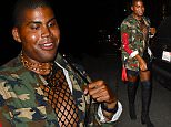 EJ Johnson Wears a Fishnet Shirt at Nice Guy\n\nPictured: EJ Johnson\nRef: SPL1108084  230815  \nPicture by: All Access Photo Group\n\nSplash News and Pictures\nLos Angeles: 310-821-2666\nNew York: 212-619-2666\nLondon: 870-934-2666\nphotodesk@splashnews.com\n
