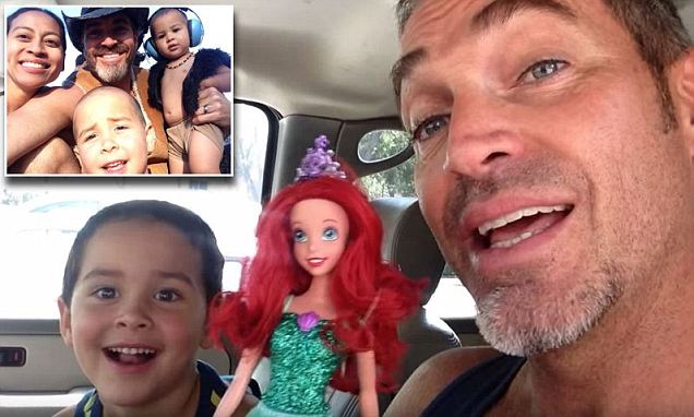 4-year-old California boy picks out Little Mermaid doll at the toy store