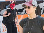 Picture Shows: Sarah Silverman  August 26, 2015\n \n Comedian Sarah Silverman is spotted wearing a red bandana on her face while out and about in New York City, New York.\n \n The 'A Million Ways to Die in the West' actress recently shared a tribute on Twitter to her mother who passed away last week.\n \n Exclusive - All Round\n UK RIGHTS ONLY\n \n Pictures by : FameFlynet UK © 2015\n Tel : +44 (0)20 3551 5049\n Email : info@fameflynet.uk.com