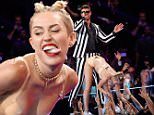 FILE - OCTOBER 31: Soul legend Marvin Gaye's children filed a suit against singer Robin Thicke and his collaborators on "Blurred Lines" for copyright infringement. NEW YORK, NY - AUGUST 25:  Robin Thicke and Miley Cyrus perform bonstage during the 2013 MTV Video Music Awards at the Barclays Center on August 25, 2013 in the Brooklyn borough of New York City.  (Photo by Jemal Countess/FilmMagic)
