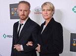 Women in the World sixth annual Summit at David H. Koch Theater in Lincoln Center, NYC.....Pictured: Ben Foster, Robin Wright..Ref: SPL1004796  220415  ..Picture by: Derek Storm / Splash News....Splash News and Pictures..Los Angeles: 310-821-2666..New York: 212-619-2666..London: 870-934-2666..photodesk@splashnews.com..