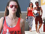 Picture Shows: Alessandra Ambrosio, Jamie Mazur  August 30, 2015\n \n Model Alessandra Ambrosio and her husband Jamie Mazur are seen leaving Soul Cycle in Brentwood, California after working up a sweat. Jamie took off his shirt while the happy couple cooled down after their intense workout. \n \n Non-Exclusive\n UK RIGHTS ONLY\n \n Pictures by : FameFlynet UK © 2015\n Tel : +44 (0)20 3551 5049\n Email : info@fameflynet.uk.com