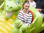 Mandatory Credit: Photo by Jonathan Hordle/REX Shutterstock (5012103z)
 Michelle Heaton and family
 Michelle Heaton and family at Legoland Resort Windsor, Berkshire, Britain - 30 Aug 2015