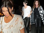 September 04, 2015: Kendall Jenner makes her way through a crowd of fans tonight in New York City.  \nManditory Credit: PAPJUICE/INFphoto.com Ref: infusny-285