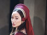 Wolf Hall by Hilary Mantel, adapted by Mike Poulton. A Royal Shakespeare Company Production directed by Jeremy Herrin. With Ben Miles as Thomas Cromwell, Lydia Leonard as Anne Boleyn.  Opens at The Swan Theatre, Stratford Upon Avon Theatre on 8/1/14 CREDIT Geraint Lewis