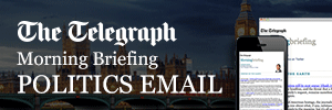 Sign up to our Politics email