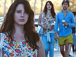 Picture Shows: Lana Del Rey, Francesco Carrozzini  September 05, 2015\n \n 30-year-old "Born to Die" singer Lana Del Rey and her Italian-born photographer boyfriend Francesco Carrozzini spotted out for lunch at Cafe Habana in Malibu, California. The pair spent most of the summer in Italy before coming back to the US.\n \n Non Exclusive\n UK RIGHTS ONLY\n \n Pictures by : FameFlynet UK © 2015\n Tel : +44 (0)20 3551 5049\n Email : info@fameflynet.uk.com