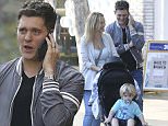 Michael BublÈ and his wife Luisana Lopilato take their son Noah BublÈ and some family members (Michael's mother, Amber Santaga and Michael's grandfather, Mitch Santaga) shopping to The Grove in West Hollywood, California\n\nPictured: Michael BublÈ, Luisana Lopilato, Noah BublÈ\nRef: SPL1116762  040915  \nPicture by: Splash News\n\nSplash News and Pictures\nLos Angeles: 310-821-2666\nNew York: 212-619-2666\nLondon: 870-934-2666\nphotodesk@splashnews.com\n