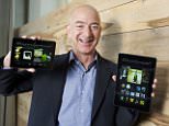 Amazon.com founder and chief executive officer (CEO) Jeff Bezos introduces the all-new Kindle Fire HDX 8.9'' (R) and Kindle Fire HDX 7'' tablet in Seattle, Washington, USA.

IMAGE DISTRIBUTED FOR AMAZON In this image distributed on Tuesday, Sept. 24, 2013,