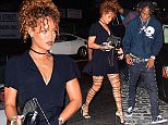 Rihanna and rumored boyfriend, Travis Scott were spotted spending the evening together in NYC on Monday. First she attended his sold out concert at the Gramercy Theatre. After the show they headed to dinner together at the Spotted Pig in the West Village before heading over to Griffin Nightclub together.

Pictured: Travis Scott
Ref: SPL1119174  070915  
Picture by: 247PAPS.TV / Splash News

Splash News and Pictures
Los Angeles: 310-821-2666
New York: 212-619-2666
London: 870-934-2666
photodesk@splashnews.com