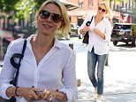 Naomi Watts enjoying a a stroll in Tribeca on a bright sunny day\nFeaturing: Naomi Watts\nWhere: New York City, New York, United States\nWhen: 08 Sep 2015\nCredit: WENN.com