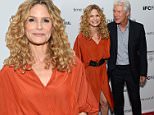 NEW YORK, NY - SEPTEMBER 08:  Actors Kyra Sedgwick, and Richard Gere attend the "Time Out of Mind" New York premiere at BAM Rose Cinemas on September 8, 2015 in New York City.  (Photo by Andrew Toth/Getty Images)