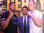 Match room Boxing Press Conference. Heavy Duty. 
Anthony Joshua v Gary Cornish
10/09/15: Picture Kevin Quigley/solo syndication