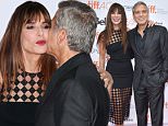 TORONTO, ON - SEPTEMBER 11:  Executive Producer/Actress Sandra Bullock (L) and Producer George Clooney attend the "Our Brand is Crisis" premiere during the 2015 Toronto International Film Festival at Princess of Wales Theatre on September 11, 2015 in Toronto, Canada.  (Photo by George Pimentel/WireImage)