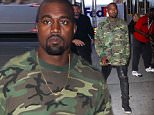 New York, NY - Kanye West goes camouflage and leather while out in New York for another business meeting in New York.  Kanye looks cool in a long sleeve camouflage shirt and torn black leather pants.\nAKM-GSI          August 14, 2015\nTo License These Photos, Please Contact :\nSteve Ginsburg\n(310) 505-8447\n(323) 423-9397\nsteve@akmgsi.com\nsales@akmgsi.com\nor\nMaria Buda\n(917) 242-1505\nmbuda@akmgsi.com\nginsburgspalyinc@gmail.com