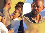 Please contact X17 before any use of these exclusive photos - x17@x17agency.com   Still in love? Will Smith and Jada Pinkett have pda outside Nobu on sunday sept 13, 2015 /X17online.com