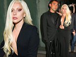 Lady Gaga arrives at Brandon Maxwell debut Collection presentation at MR CHOW in New York City\n\nPictured: Lady Gaga\nRef: SPL1126258  140915  \nPicture by: Felipe Ramales / Splash News\n\nSplash News and Pictures\nLos Angeles: 310-821-2666\nNew York: 212-619-2666\nLondon: 870-934-2666\nphotodesk@splashnews.com\n