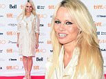 TORONTO, ON - SEPTEMBER 13:  Co-Executive Producer Pamela Anderson attends the 'This Changes Everything' premiere during the Toronto International Film Festival at the Ryerson Theatre on September 13, 2015 in Toronto, Canada. (Photo by Dominik Magdziak Photography/WireImage)