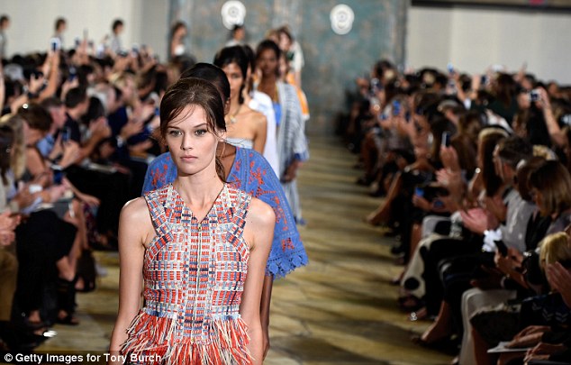 Spring looks: Tory Burch's show featured clothes from her Spring 2016 collection
