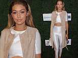 September 15, 2015: Gigi Hadid at Serena Williams Signature Collection By HSN show at NYFW in New York City.\nMandatory Credit: Kristin Callahan/ACE/INFphoto.com  Ref: infusny-220